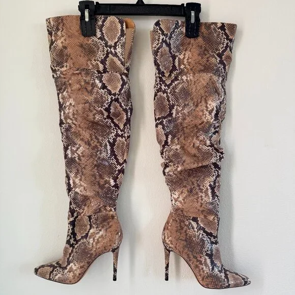 Jessica Simpson Over the Knee Stiletto Boots - Picture 5 of 5